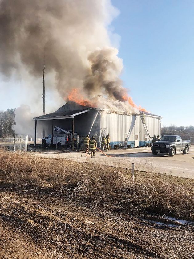 Woodsfield warehouse deemed total loss after fire News, Sports, Jobs
